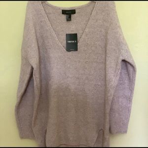 Cream Forever 21 sweater